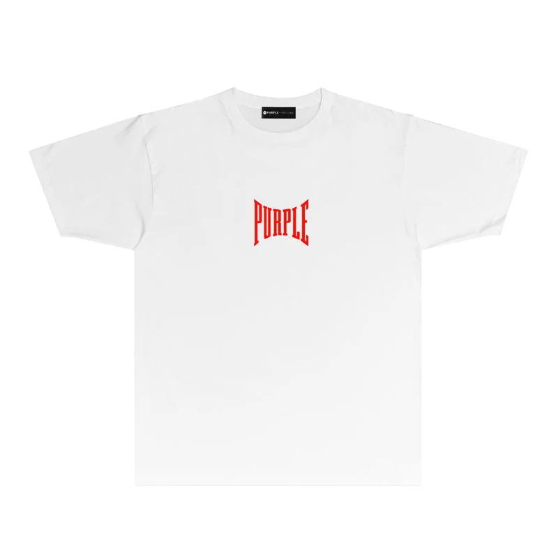 Purple 2023 new fashion T-shirt short sleeves