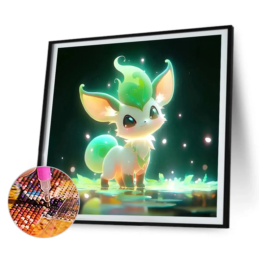 9pcs/Set Diamond Painting - Full Round Drill - Pokemon(Canvas|30*30cm)