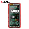 Smart Digital Multimeter 6000 Counts Touch Screen Ammeter Tester Meter (Red)