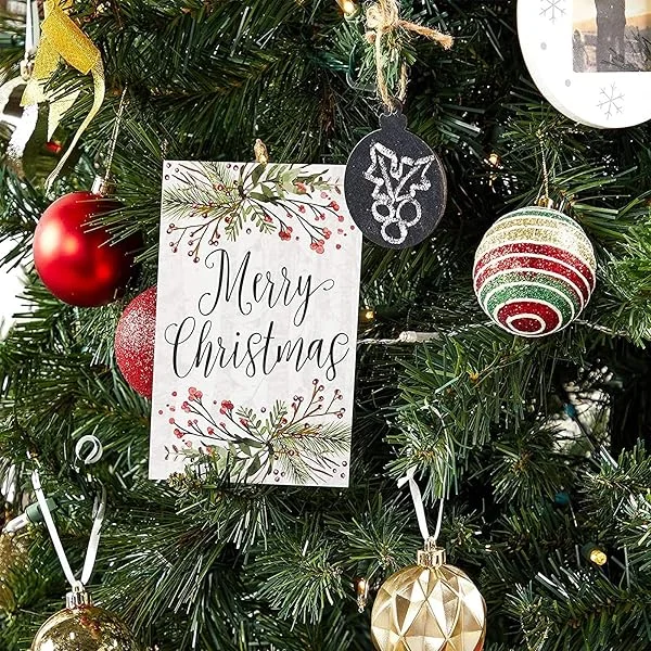 Christmas Postcard 50 Pcs Bulk Merry Christmas Cards For Business Greeting