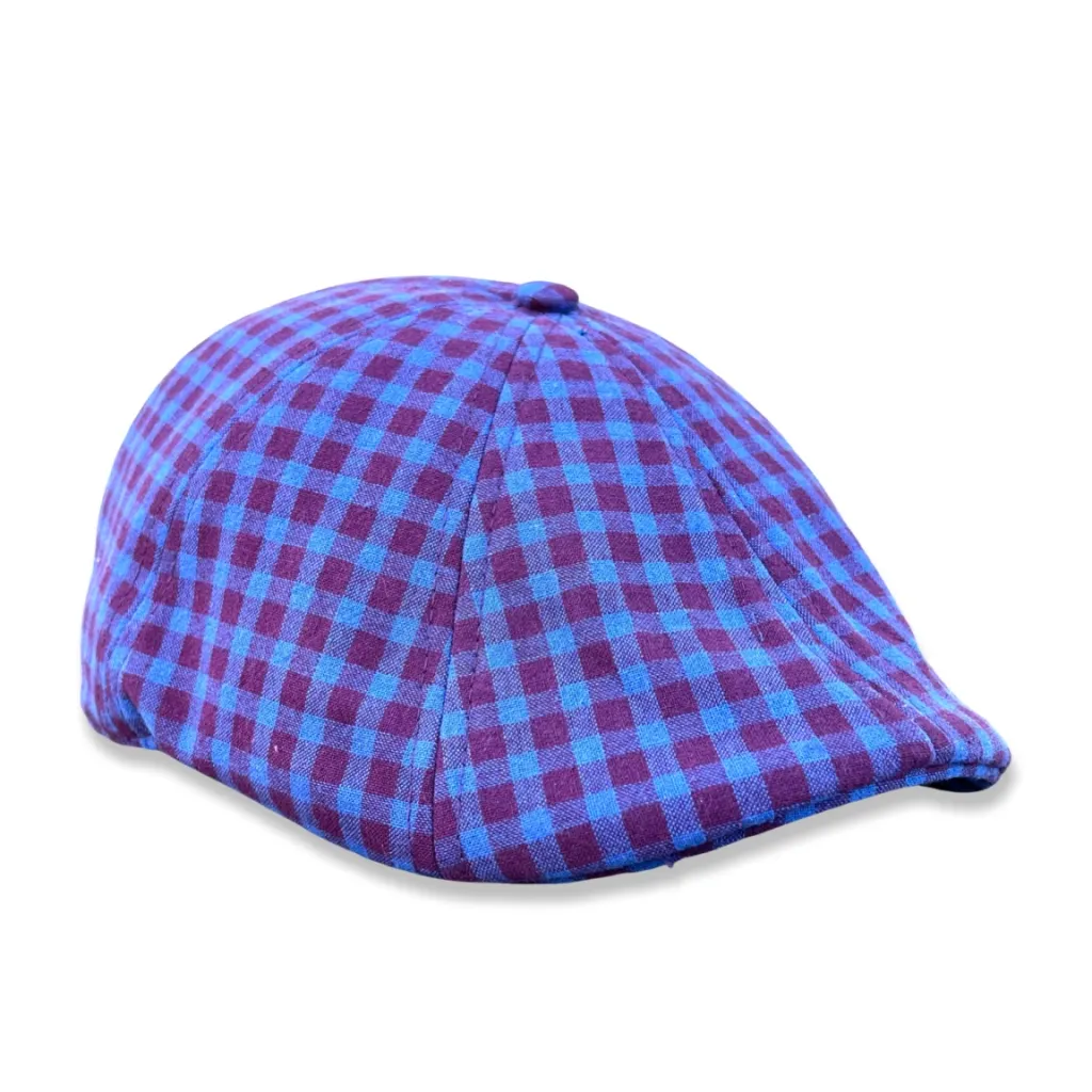 Hatsfashion-The Stand   Cap - Wild Berry Plaid