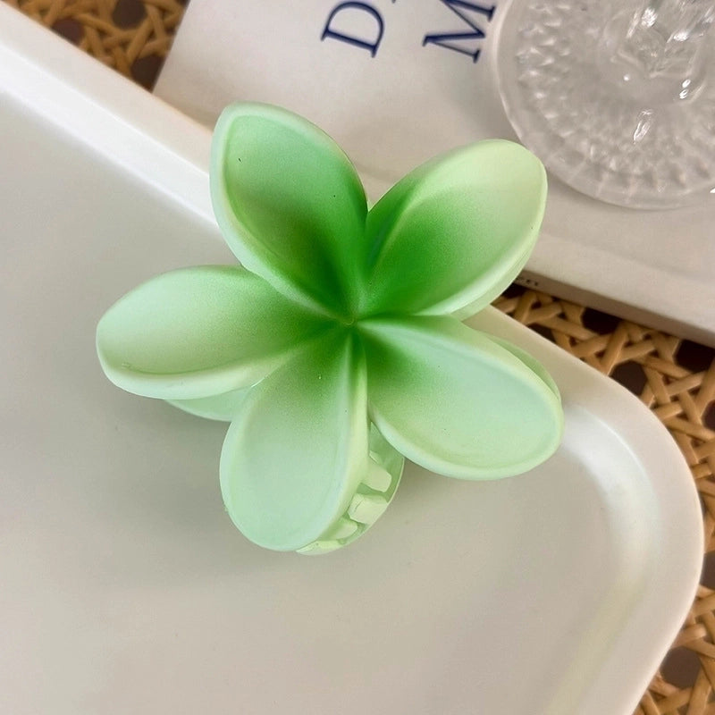 Women’s Hawaiian Vacation Tropical Flower Arylic Hair Claws