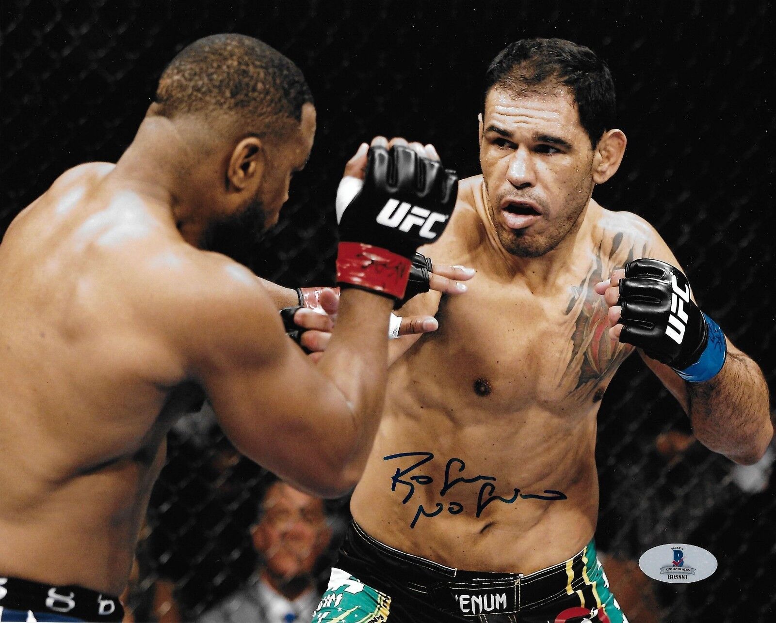 Antonio Rogerio Nogueira Signed UFC 156 8x10 Photo Poster painting BAS Beckett COA Picture Auto