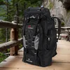 80L Climbing Backpack Large Capacity Unisex Trekking Backpack Travel Accessories