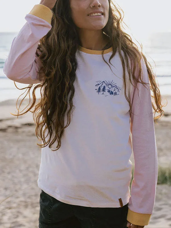 Classic comfortable casual outdoor ladies tops