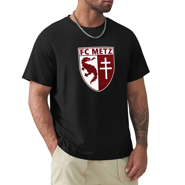 FC Metz Graphique Coton T-shirt Manche Courte Homme