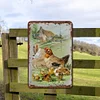 Chickens - Vintage Metal Signs - 20*30cm/30*40cm - Farm