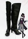 Black Butler Under Taker Cosplay Shoes Boots