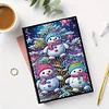 Weihnachten Schneemann - 5D DIY Bastelnotizbuch