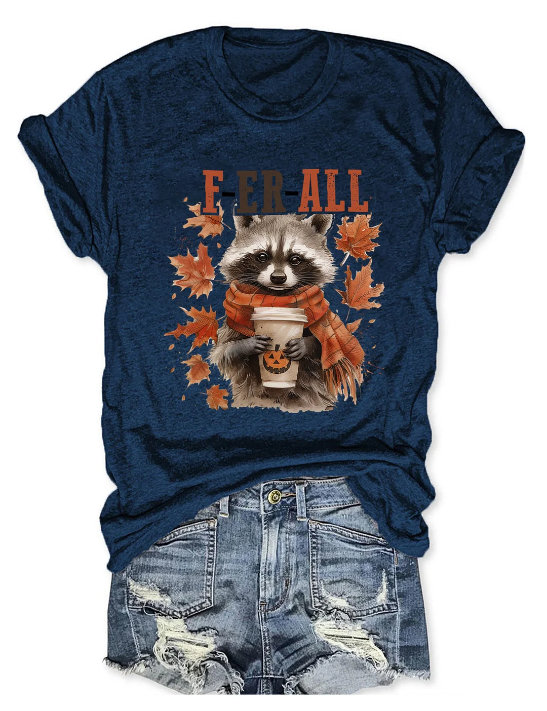 Feral Girl Fall T-Shirt