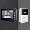 4.3 Inch IPS Screen Wireless Video Doorbell 2.4G Wi-Fi Video Intercom Doorbell