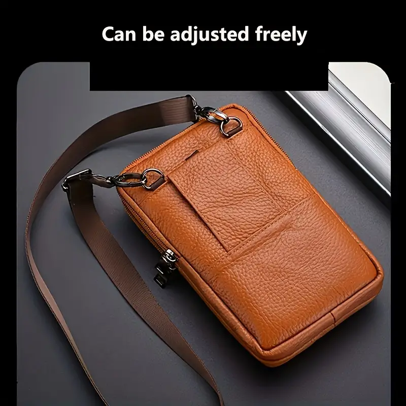 1pc     bag top   cowhide   hanging     details 1