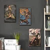 [US Local Warehouse]3PCS Pin Up Girl - Vintage Metal Signs Set - 30*40cm