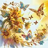 (Multi-Style)Animal Flower-Partial Special Shaped Diamond Painting 30*30CM