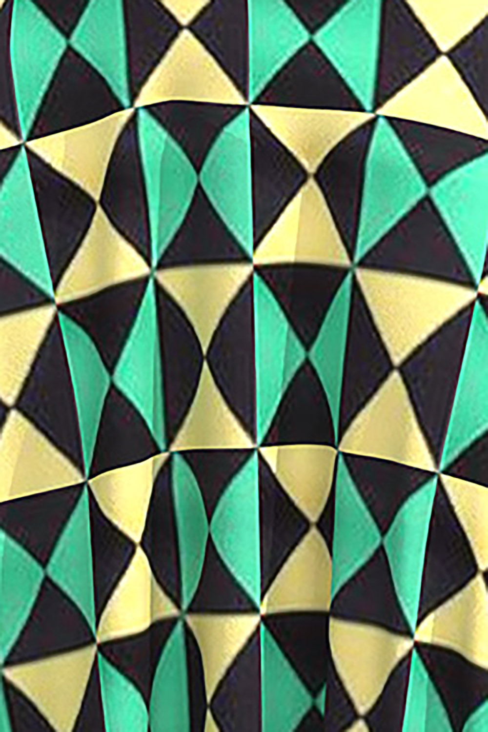 Plus Size Casual Green Geometric Print Round Neck Short Sleeve Pocket Maxi Dress [Pre-Order]