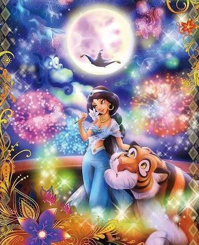 Disney Princess & Lion Paint by Numbers Kits QM3225