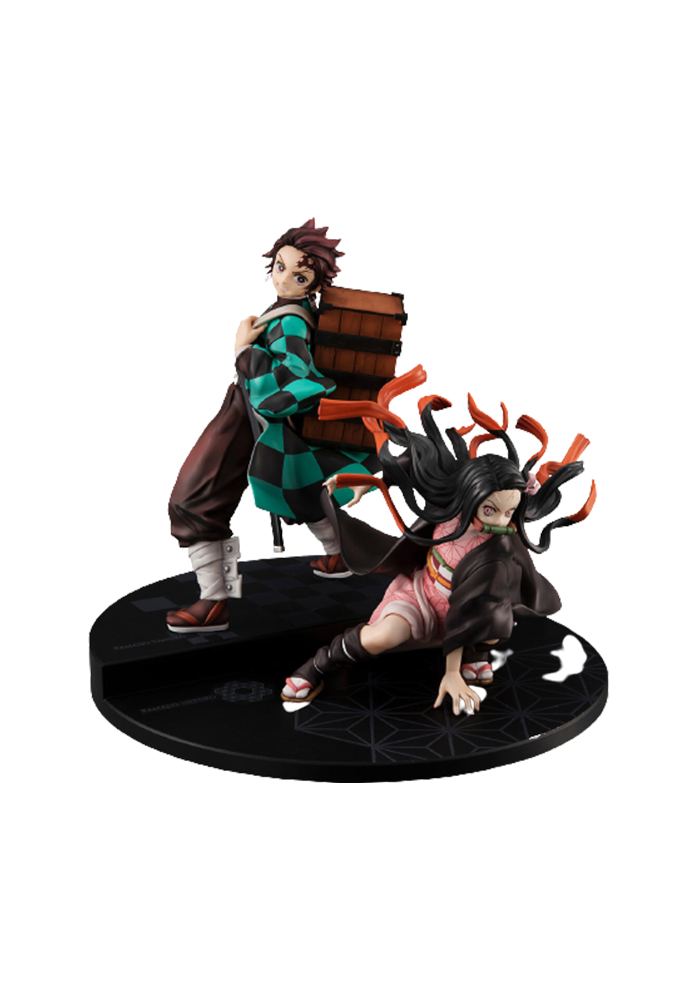 Kimetsu no Yaiba - Kamado Tanjirou - Kamado Nezuko - Precious G.E.M. - Kamado Kyoudai Set (MegaHouse) [Shop Exclusive]-shopify