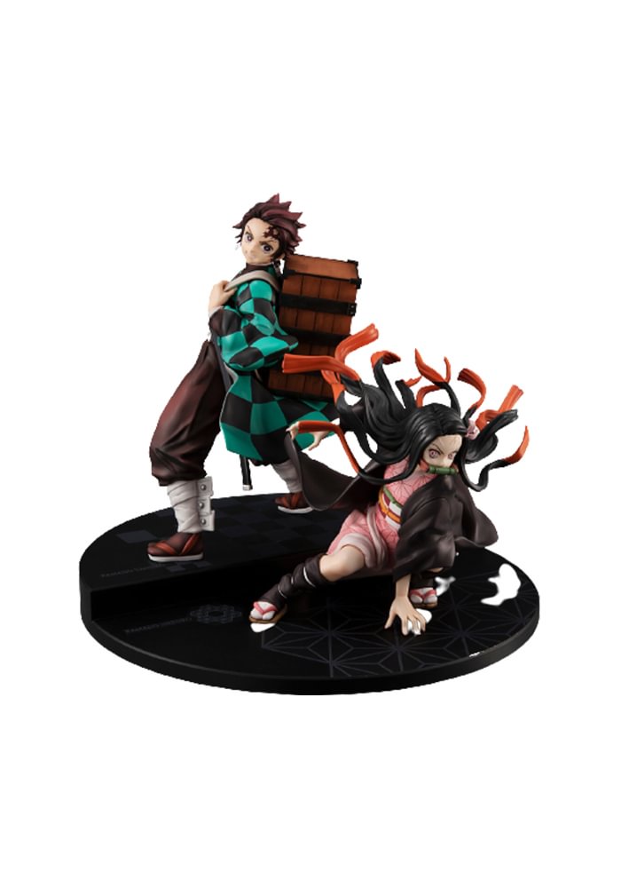Kimetsu no Yaiba - Kamado Tanjirou - Kamado Nezuko - Precious G.E.M. - Kamado Kyoudai Set (MegaHouse) [Shop Exclusive]-shopify