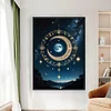 Moon-14CT Stamped Cross Stitch 40*60cm