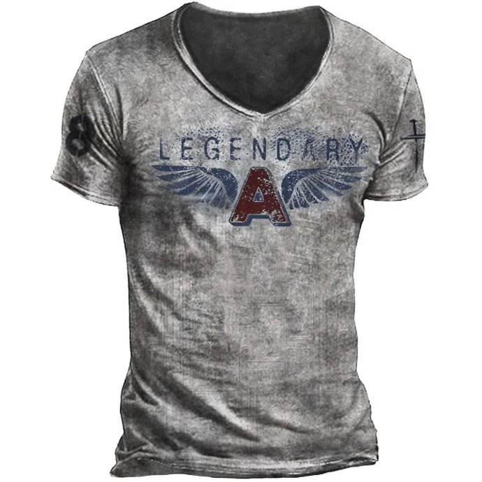 LEGENDARY WING PRINT T-SHIRT / [viawink] /