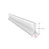 Bandes de retenue d'eau de salle de bains de toilette de bouchon d'eau de silicone