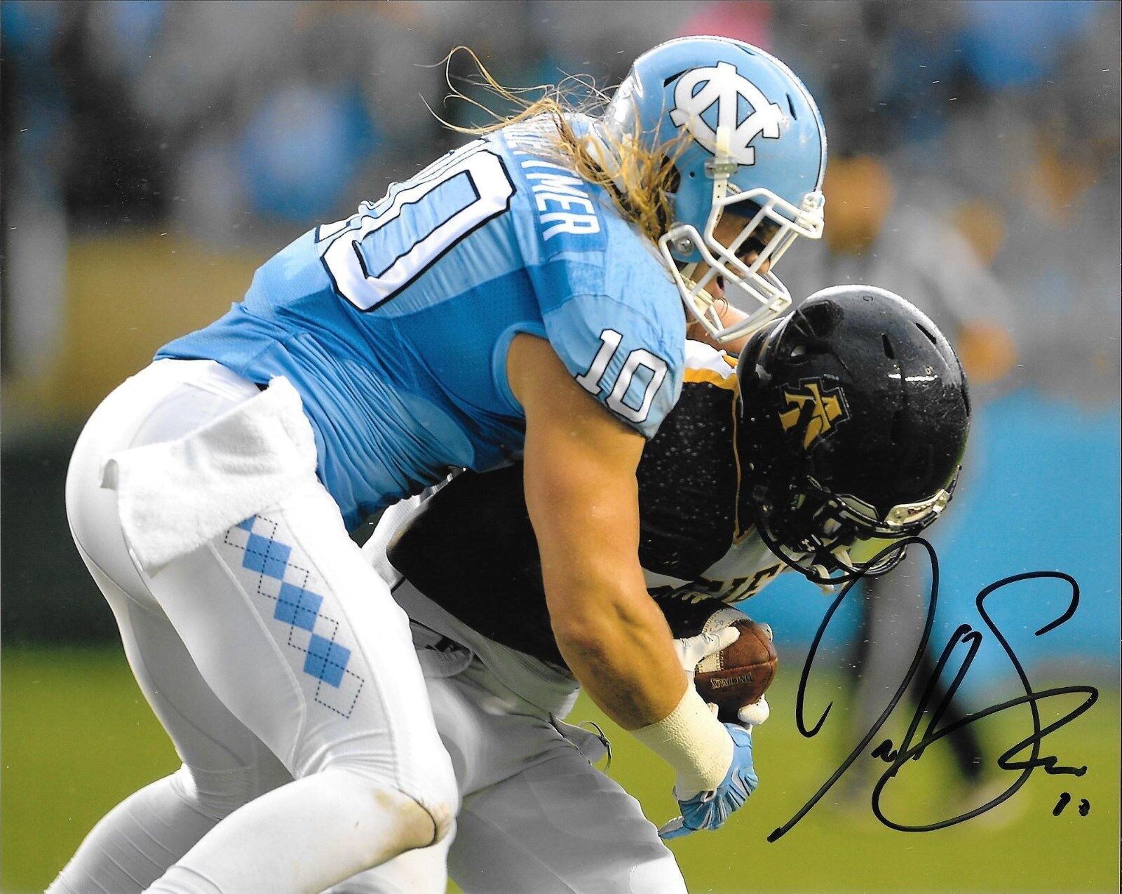 JEFF SCHOETTMER HAND SIGNED NORTH CAROLINA TAR HEELS 8X10 Photo Poster painting W/COA