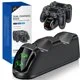 DinoFire Wireless Controller Stand for PS4 /PS4 Slim/PS4 Pro & Fast-Charging Port & Controller charging station for playstation 4