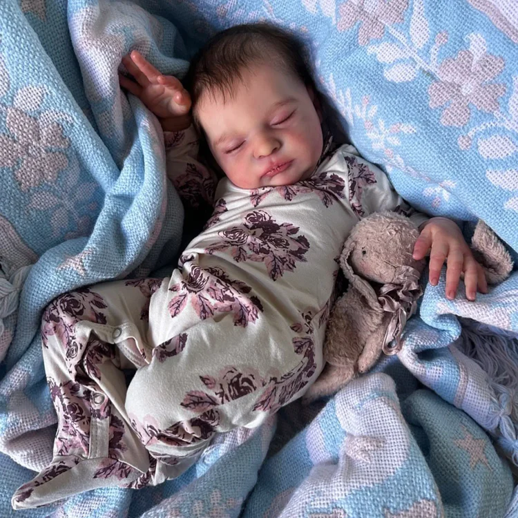  20" New Realistic and Lifelike Truly Silicone Vinyl Reborn Doll Girl Naleina - Reborndollsshop®-Reborndollsshop®