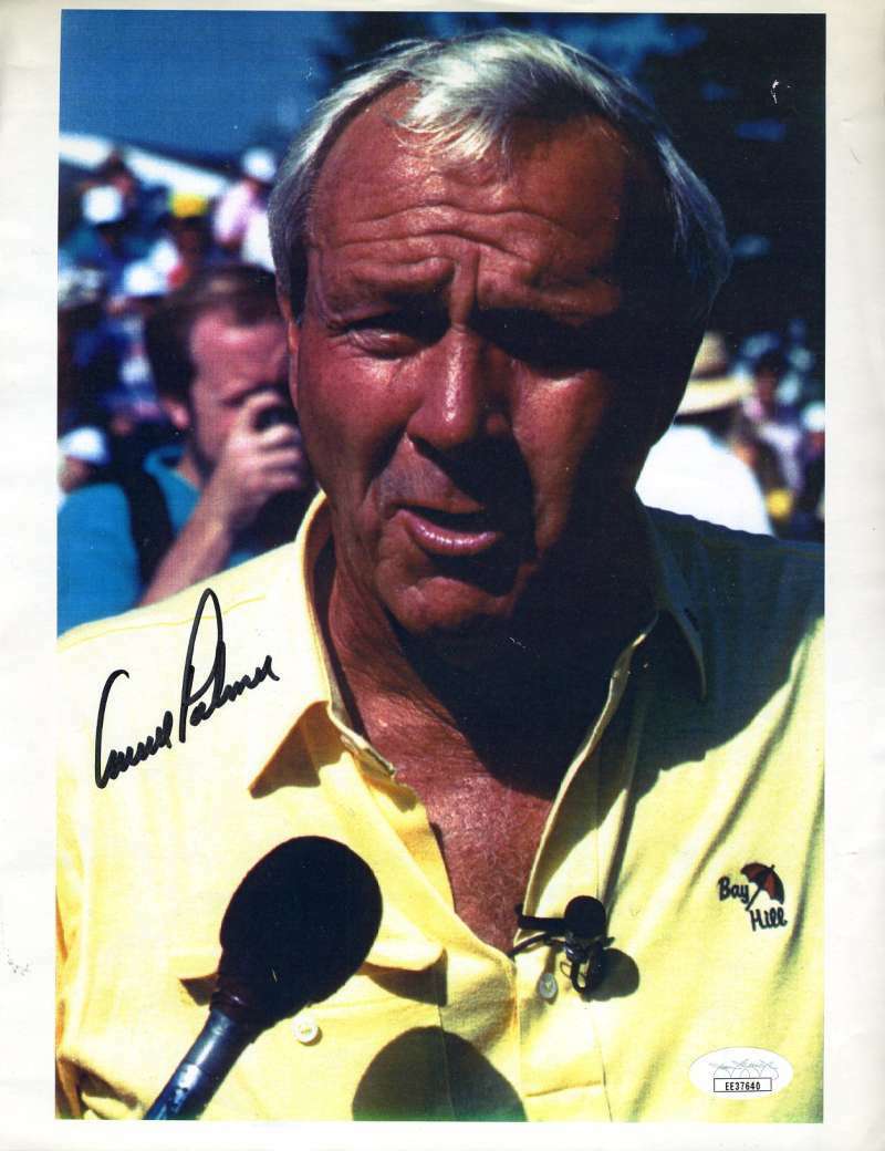 Arnold Palmer JSA Coa Hand Signed 9x11 Photo Poster painting Autograph