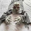 Creeper Ghost Decorations Electric Eye Glow Crawling Ghost Halloween Scary Decorations Ornament Horror Layout Crawling Ghosts Screaming Crawling Ghost Non-Woven Voice Control