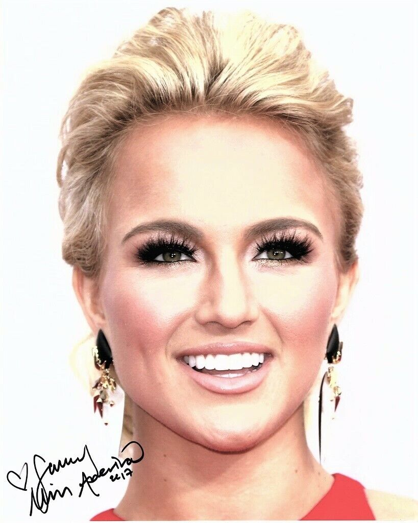 Savvy Shields Signed - Autographed 2017 Miss America RARE 8x10 inch Photo Poster painting