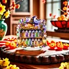 Diamond Painting Halloween Table Top Ornament Kits for Home Office