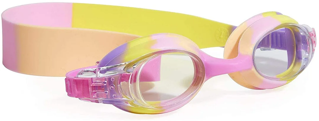 Toddler Swimming Goggles - Pink Swim Goggles for Little Girls - Anti Fog, No Leak, Non Slip