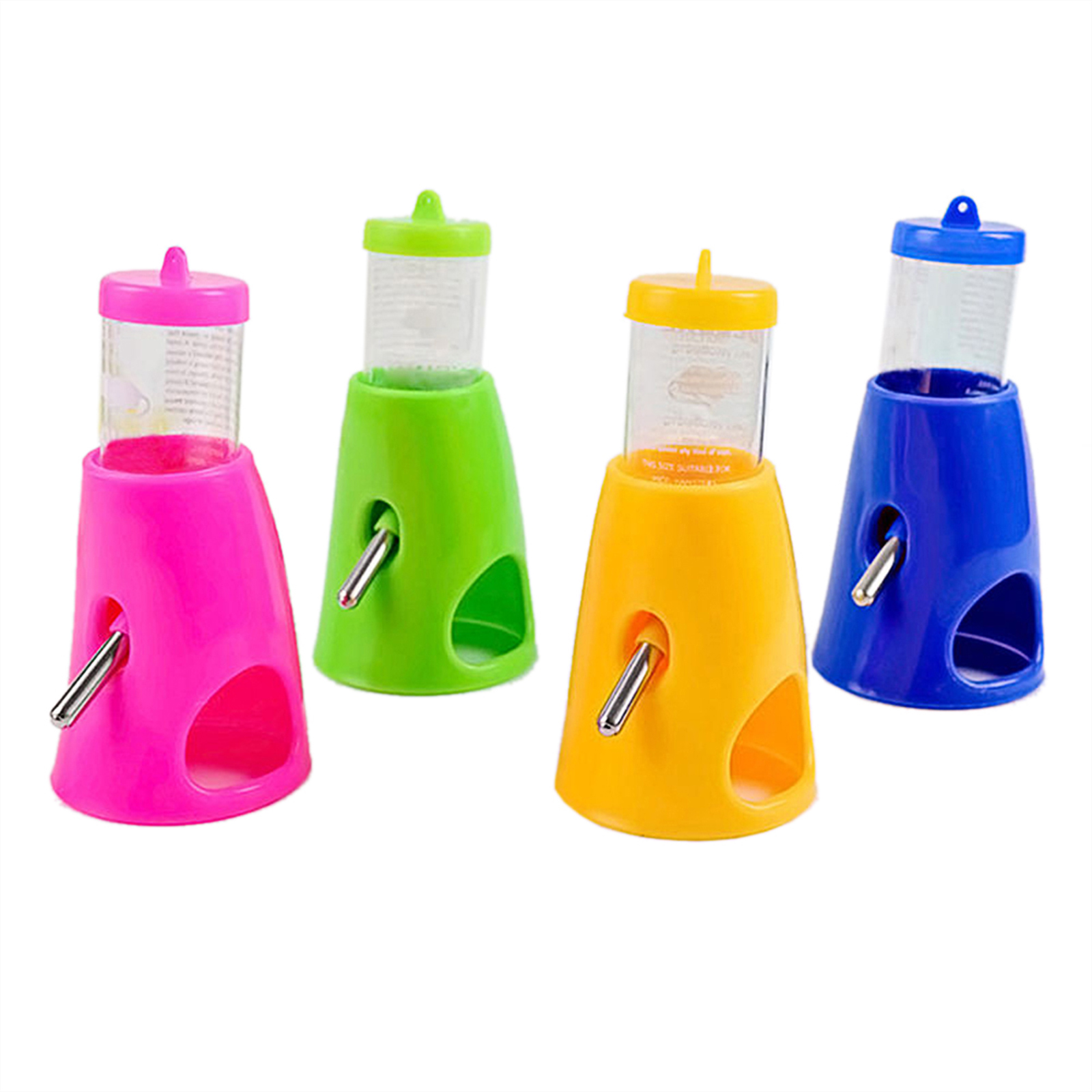 

Hamster Water Bottle with Base Hut, Drinking Feeder for Pet Small Animals, 501 Original