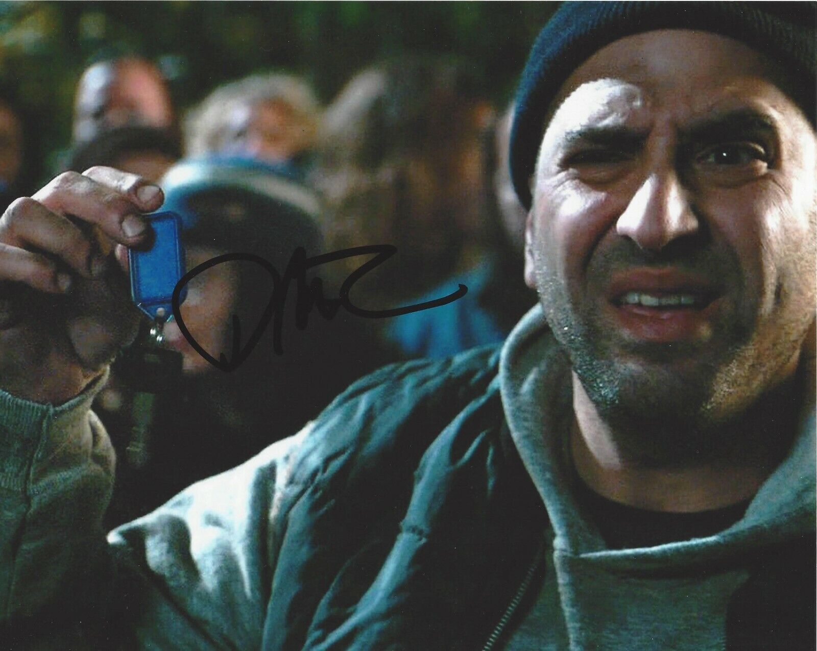 DAVE ATTELL SIGNED AUTHENTIC 'SCARY MOVIE 4' 8x10 Photo Poster painting w/COA COMEDIAN ACTOR