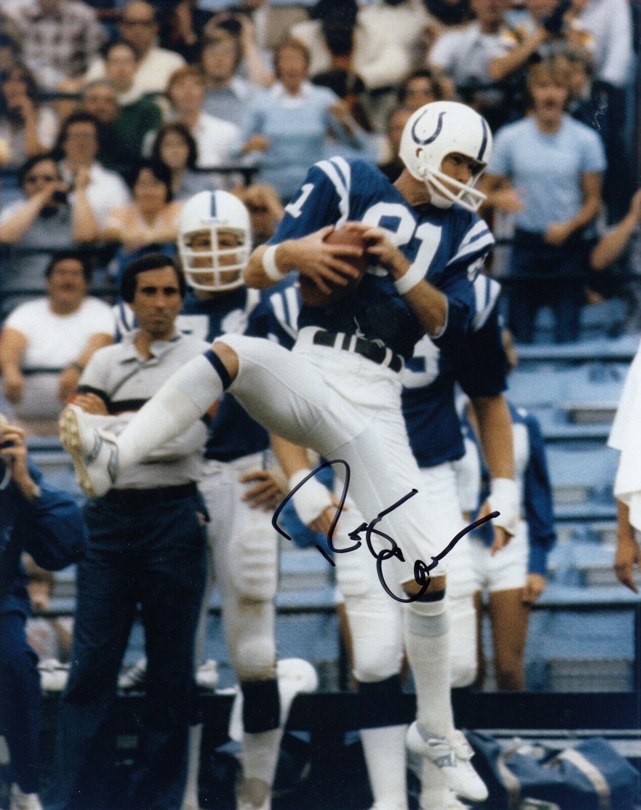 Roger Carr #2 8x10 Signed Photo Poster painting w/ COA Baltimore Colts