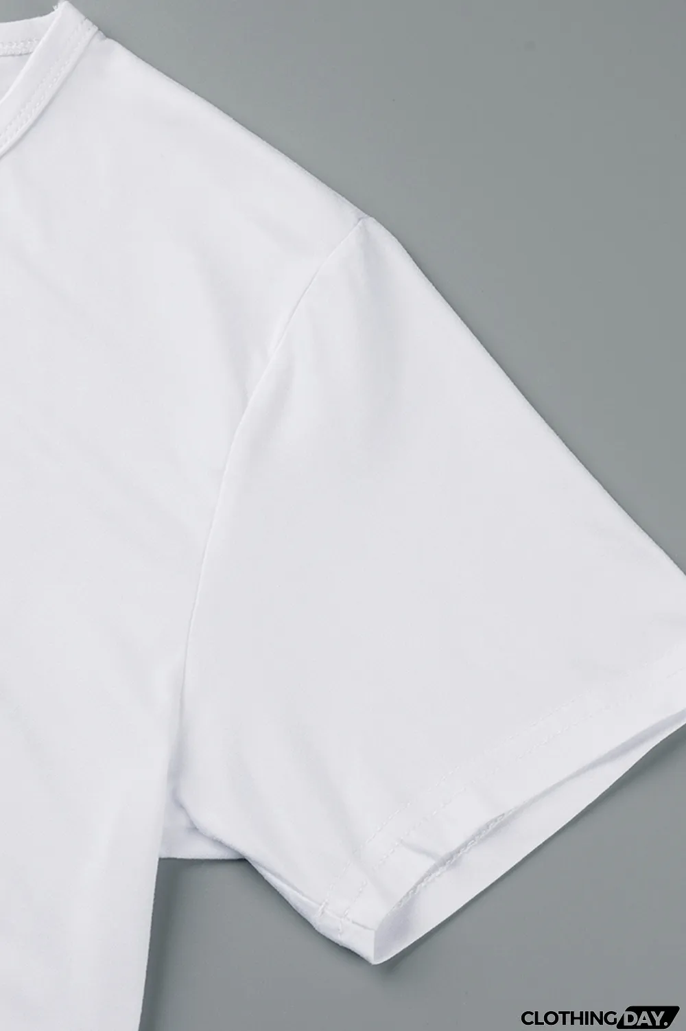 Orange Fashion Casual Letter Print Basic O Neck T-Shirts