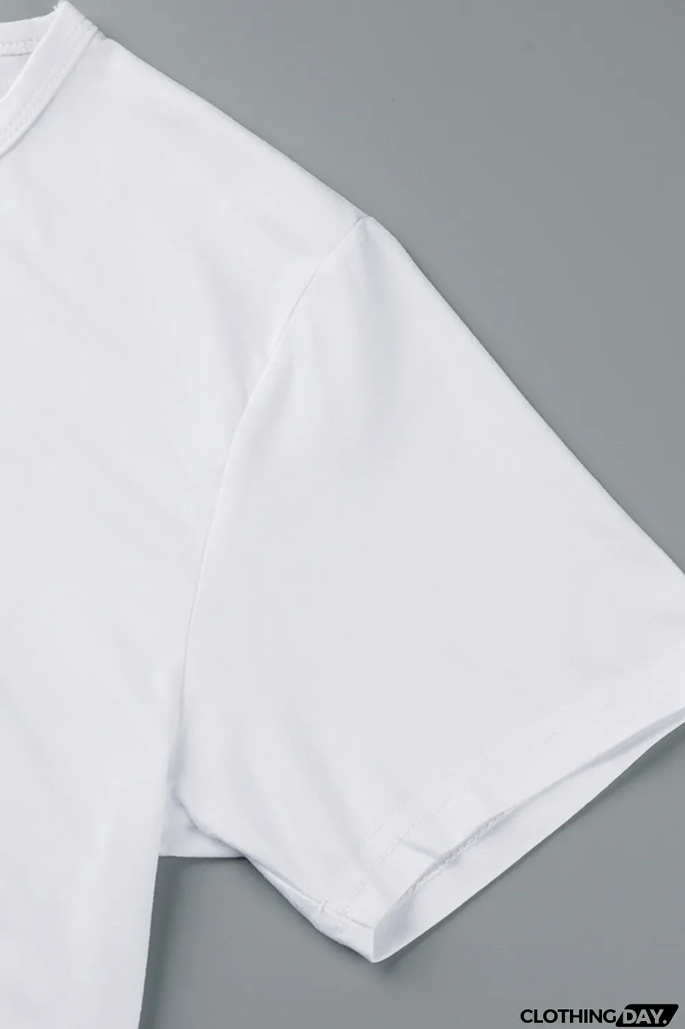 Orange Fashion Casual Letter Print Basic O Neck T-Shirts