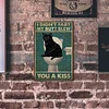 Black Cat - Metal Tin Signs(8*12Inch) - Animal