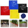 [US Local Warehouse] Concrete Texturing Skin 24x24in Concrete Stamps Mats Set 5 PCS Polyurethane Stamp Stone Tile Texture Mat for Walls/Floors