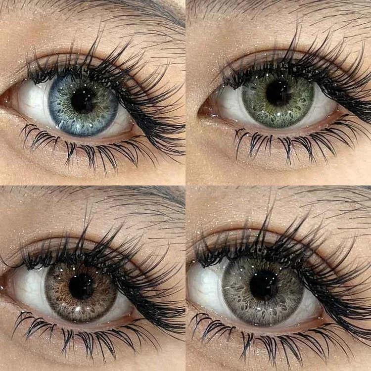 【U.S WAREHOUSE】Russian girl Pro Brown Colored Contact Lenses