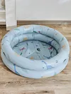 Inflatable Swimming Pool Baby  Outdoor Paddling Pool (Beige 90cm diameter)