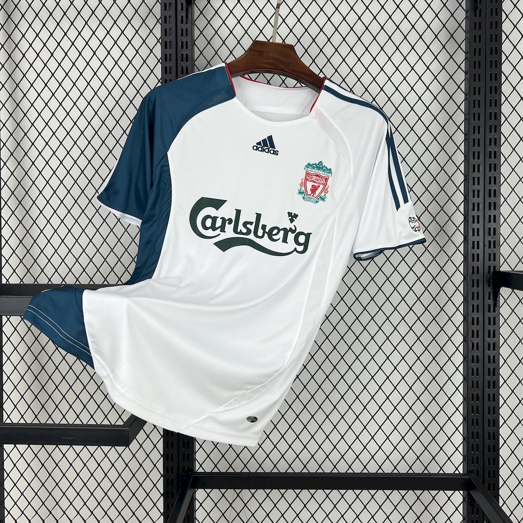2006-2007 Retro Liverpool Away Football Shirt 1:1 Thai Quality- Maxi Kit