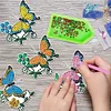 Acrylic Butterfly Wind Chimes - 5D DIY Craft Pendant