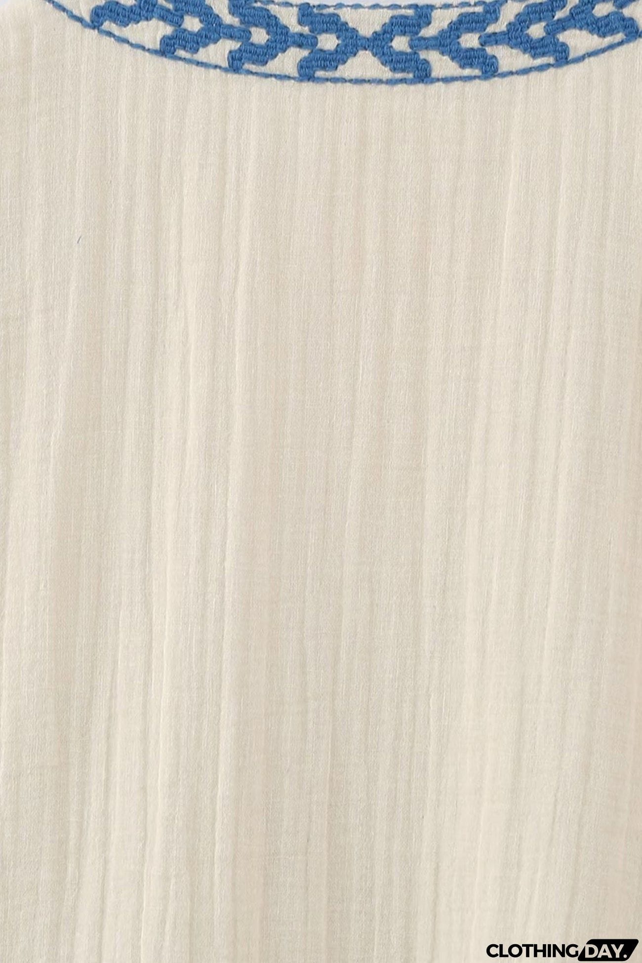 Vintage Floral Embroidery Open Front Vest