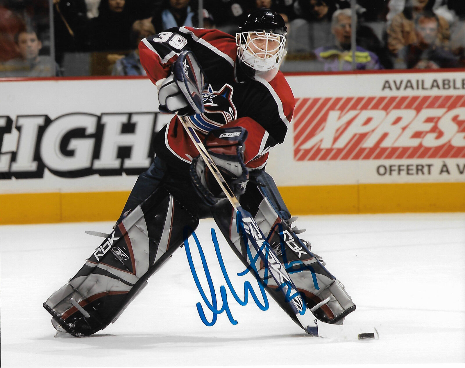 Vancouver Canucks Dan Cloutier Autographed Signed 8x10 NHL Photo Poster painting COA A