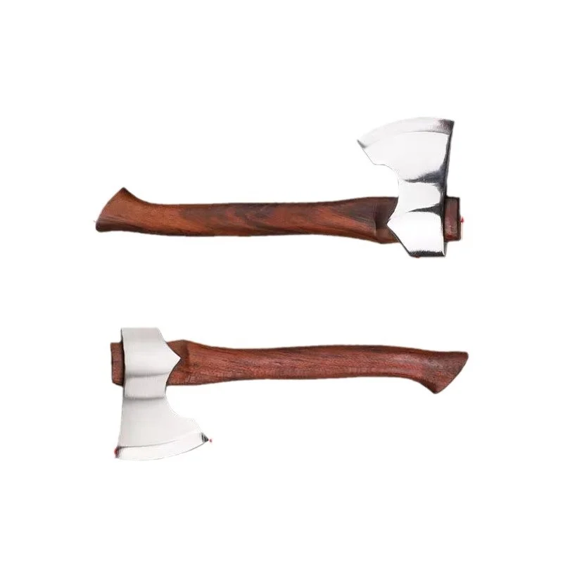Hand-held Mini DIY axe Steel axe Manual Outdoor Camping EDC Knife Wood Cutting