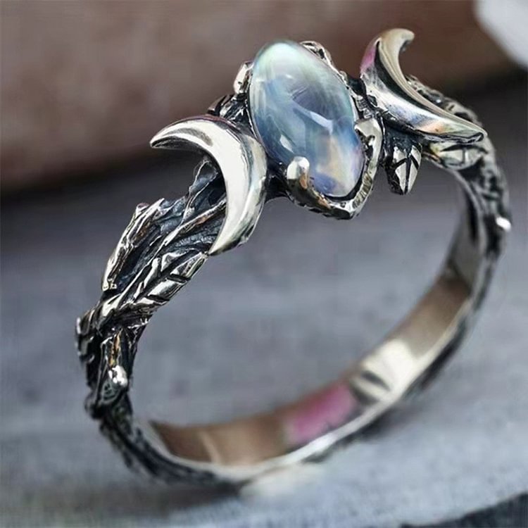WIFE - My Special Star - Olivenorma Moonstone Moon Light Ring