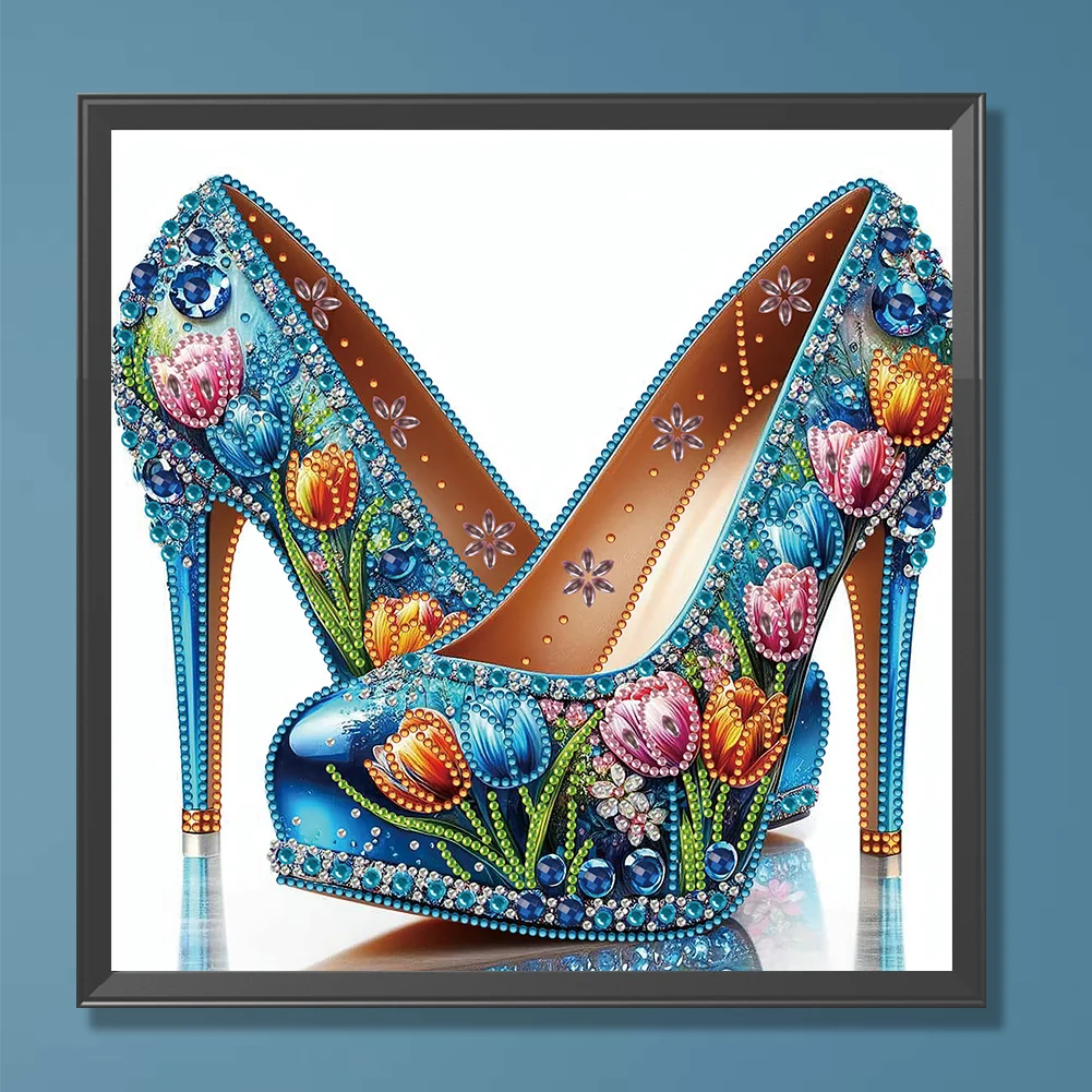 Diamond Painting - Partial Special Shaped Drill - High Heel(Canvas|30*30cm)