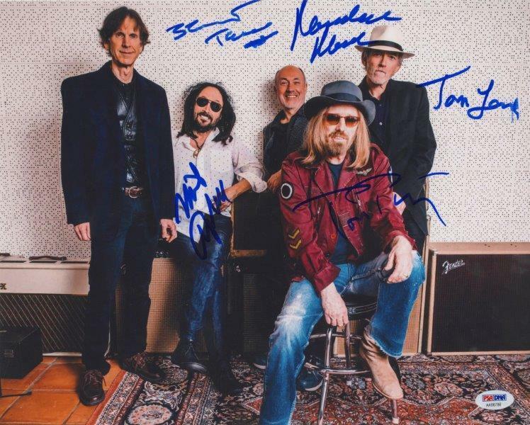 REPRINT - TOM PETTY & HEARTBREAKERS Rare Signed 8 x 10 Glossy Photo Poster painting Poster RP